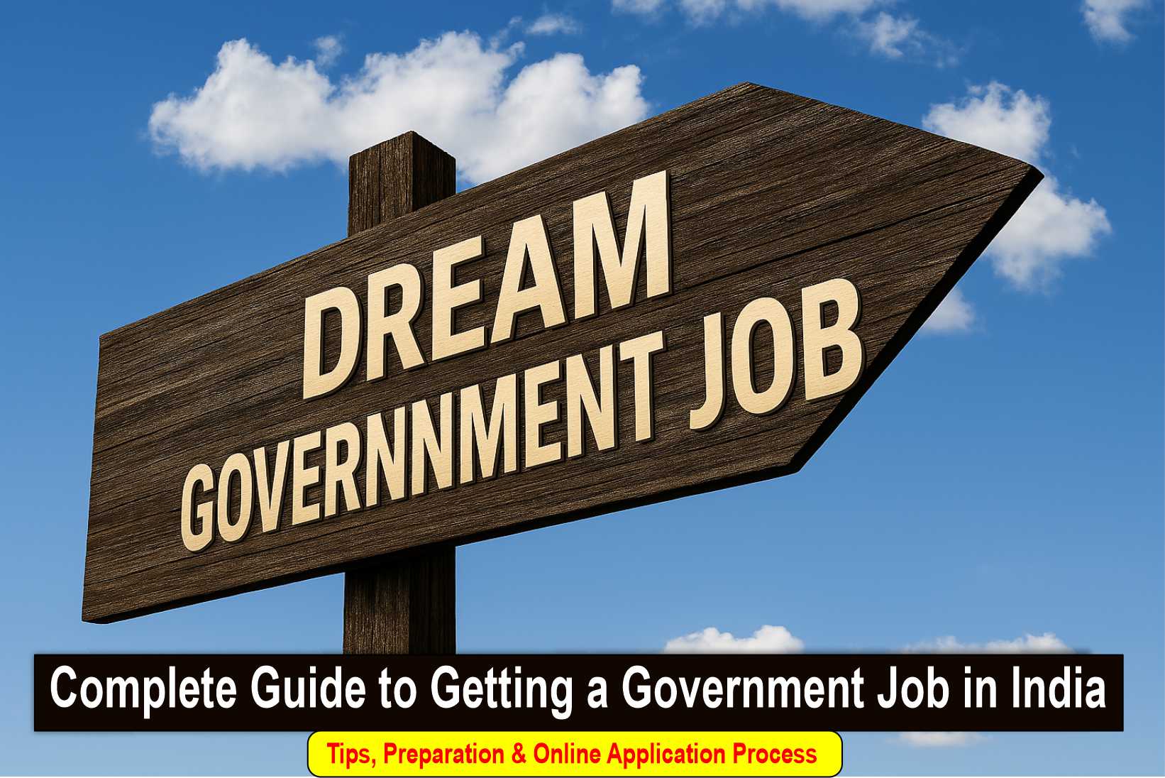 Complete Guide to Getting a Government Job in India: Tips, Preparation & Online Application Process